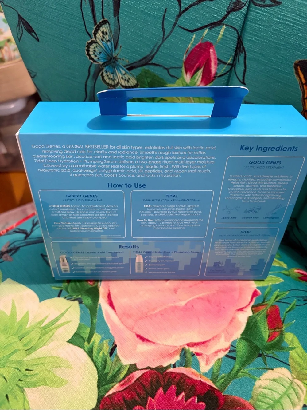 Sunday Riley Deep Dive Hydration Set - Good Genes and Tidal-Full Size!